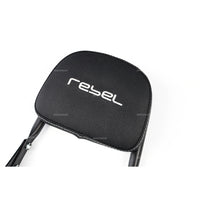 REAR BACKREST FOR PASSENGER STEEL BLACK SISSY BAR SEAT FOR HONDA REBEL CMX 300&500 2017-2025