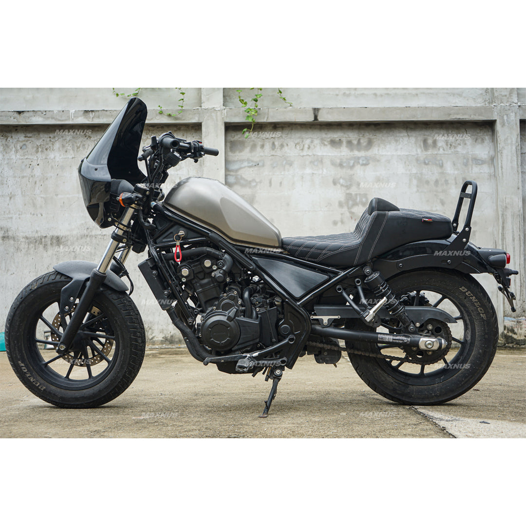 SEAT DOUBLE SADDLE DUAL DRIVER SEATS PAD CUSHION V.4 FOR HONDA REBEL CMX 300&500 2017-2025