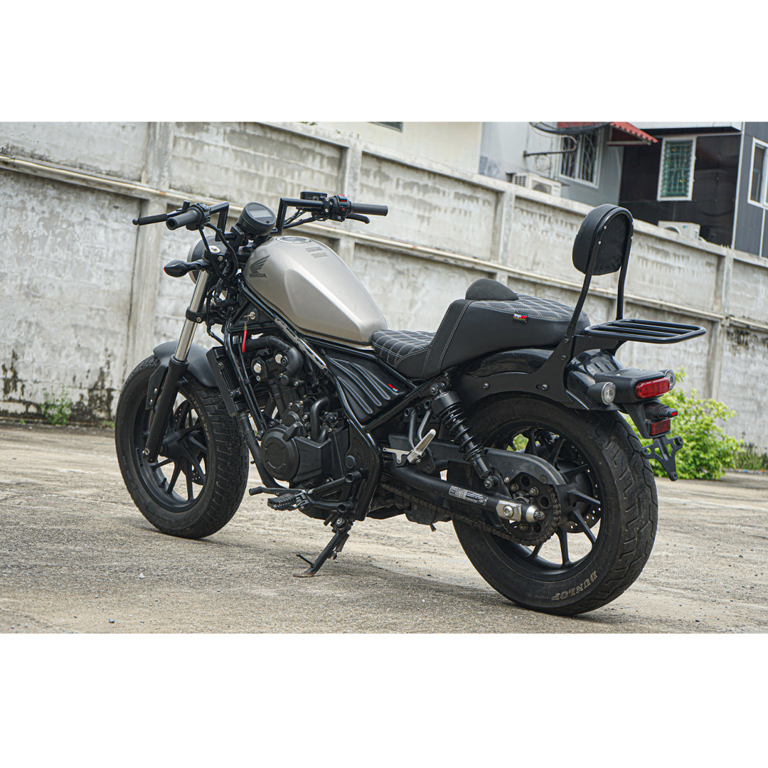 4 INCH STRETCH HANDLEBAR HANDLE BAR BLACK FOR HONDA REBEL CMX 300&500 2017-2025