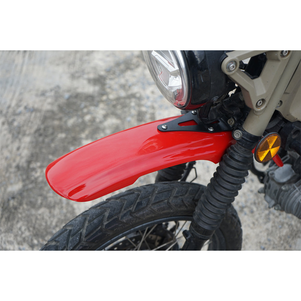 FRONT FENDER WITH STEEL BRAKET FOR HONDA HUNTER TRAIL CT125 CT 125 2020-2025