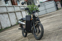 Honda CT125 Trail 125 Side Wind Guards (2020-2025) - ABS Plastic Matte Black