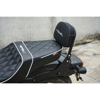 REAR BACKREST FOR PASSENGER STEEL BLACK SISSY BAR SEAT FOR HONDA REBEL CMX 1100 2021-2025