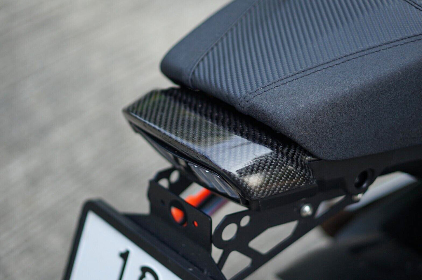 SET OF 11 PIECE FRAME BODY COVER SIDE UPPER PANEL CARBON FIBER FOR HONDA NEW GROM 2021-2024