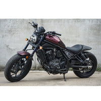 REAR FENDER FAIRING MUD GUARD LED BLACK FOR HONDA REBEL CMX 1100 2021-2025