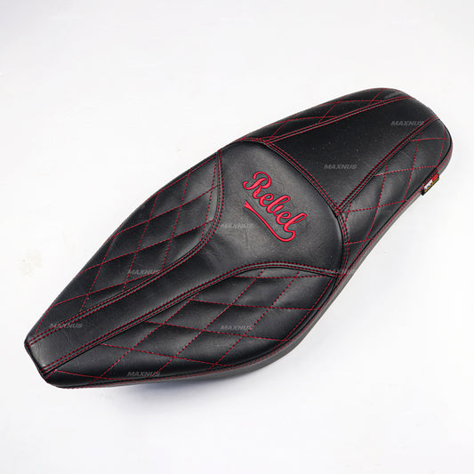 SEAT DOUBLE SADDLE DUAL DRIVER SEATS PAD CUSHION V.10 FOR HONDA REBEL CMX 300&500 2017-2025