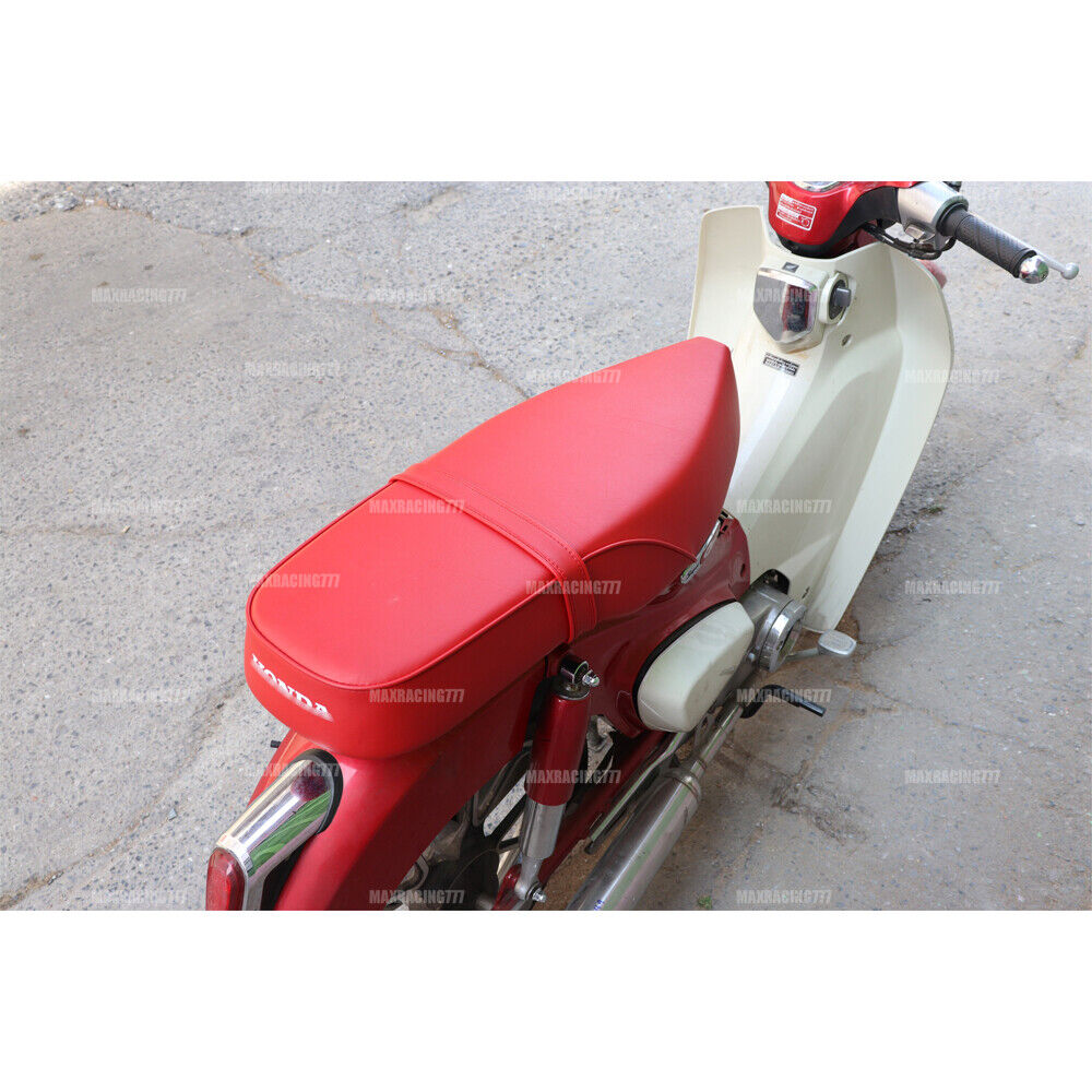 REPLACEMENT LONG SEAT DRIVER DOUBLE RED FIT FOR HONDA SUPER CUB C125 2023-2025