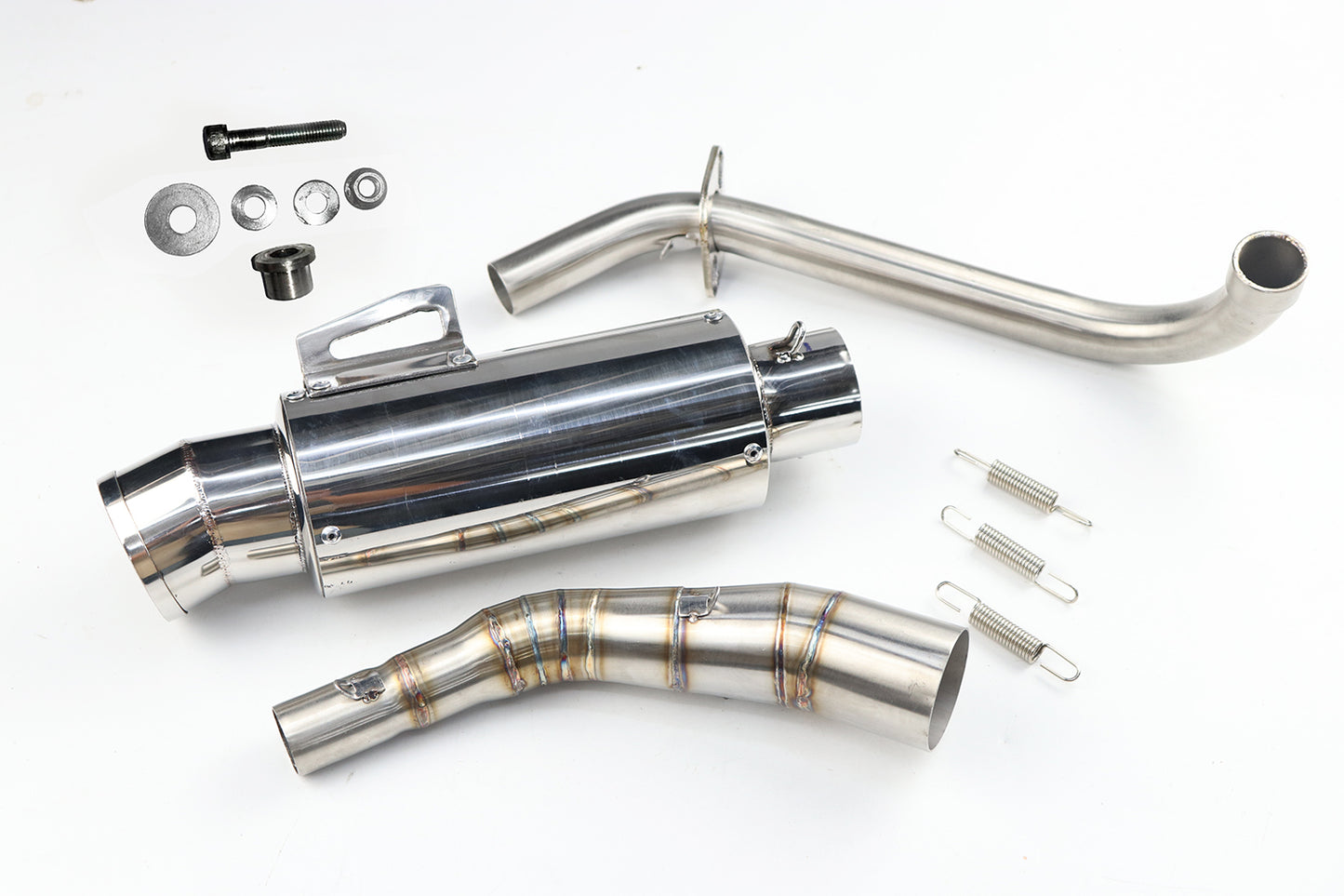 EXHAUST SYSTEM PIPE TIP MUFFLER LINK PIPE FOR HONDA GROM 125 2021-2025