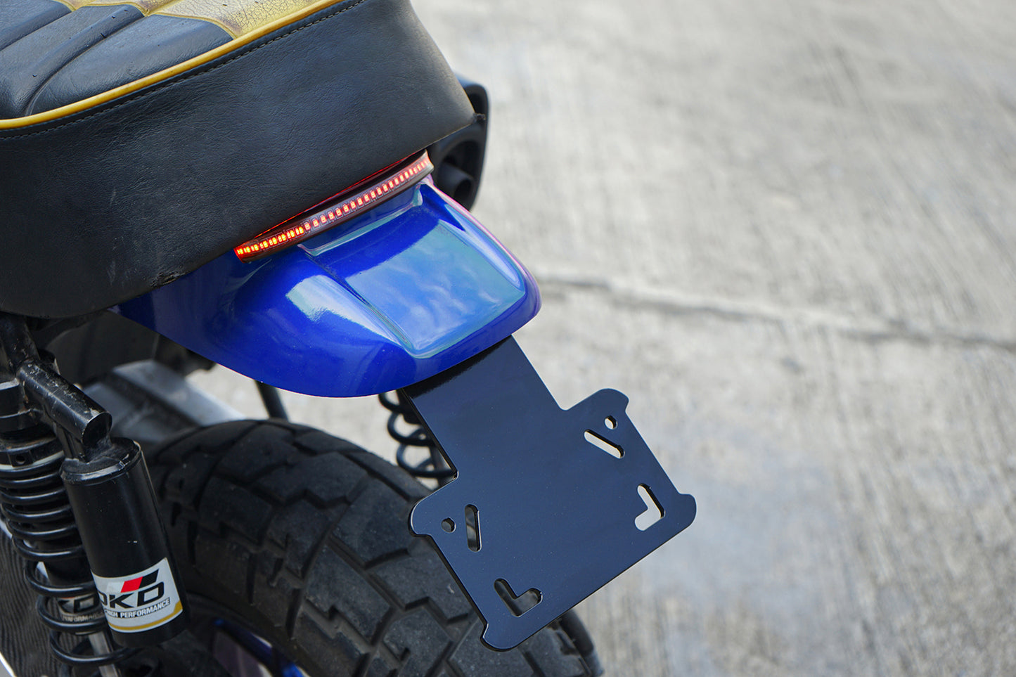 REAR FENDER + TAIL LIGHT LED V.1 FIT FOR HONDA MONKEY125 Z125 2022-2025