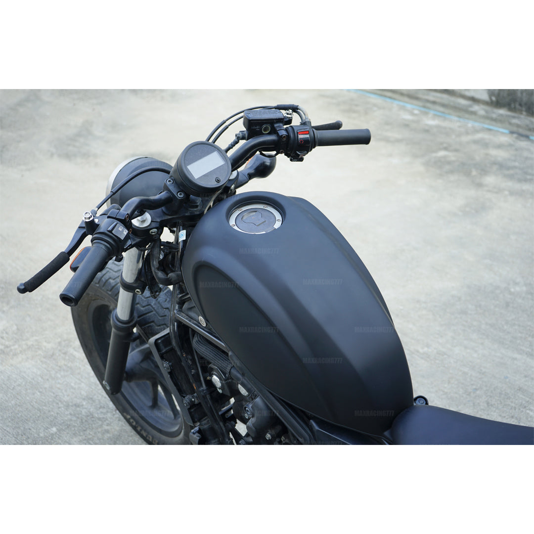 COVER FUEL OIL TANK MATTE BLACK FIT FOR HONDA REBEL CMX 300&500 2017-2025