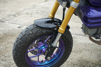 FRONT FENDERS MUDGUARD GLOSS BLACK FIT FOR HONDA GROM 125 2020 - 2025