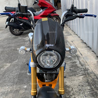 Carbon Headlight Cover Windscreen Windshield FIT FOR Honda Monkey Z125 2018-2025