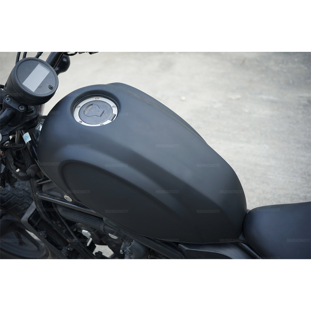 COVER FUEL OIL TANK MATTE BLACK FIT FOR HONDA REBEL CMX 300&500 2017-2025