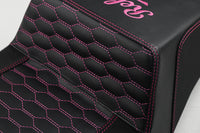 SEAT CUSHION BACKREST REPLACEMENT PINK THREAD FOR HONDA REBEL CMX 1100 2021-2025