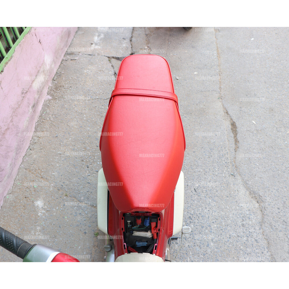 REPLACEMENT LONG SEAT DRIVER DOUBLE RED FIT FOR HONDA SUPER CUB C125 2023-2025