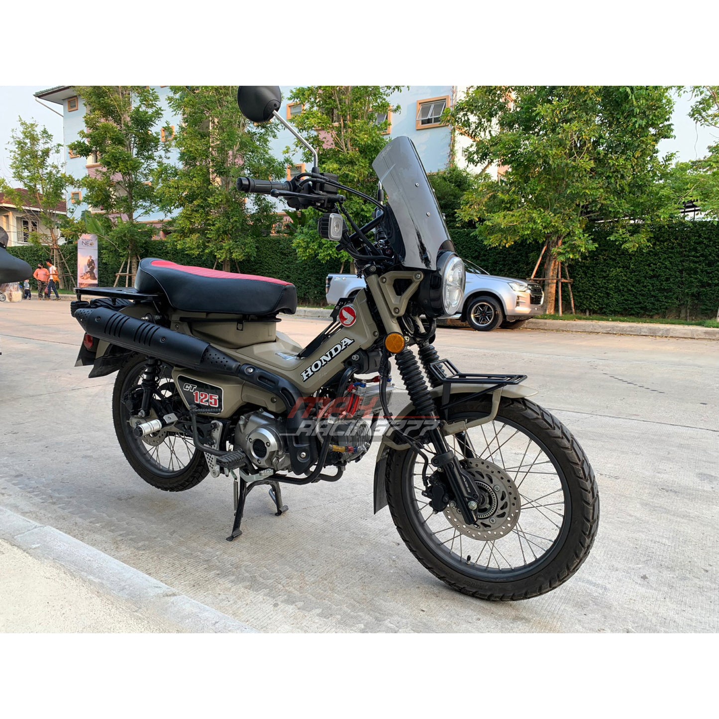 FRONT BASKET LUGGAGE FORNT FENDER FIT FOR HONDA CT 125 TRAIL 125 2020-2025