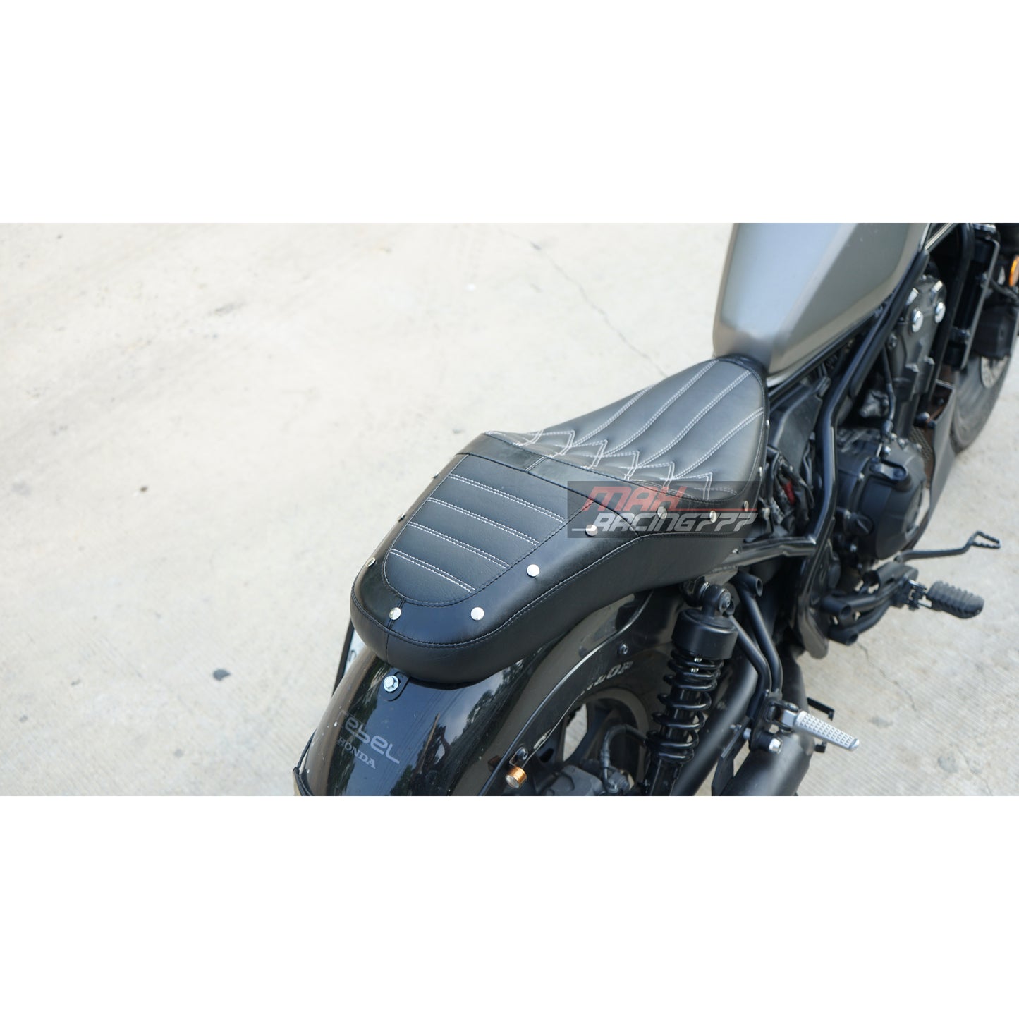 SEAT DOUBLE SADDLE DUAL DRIVER SEATS PAD CUSHION V.12 FOR HONDA REBEL CMX 300&500 2017-2025