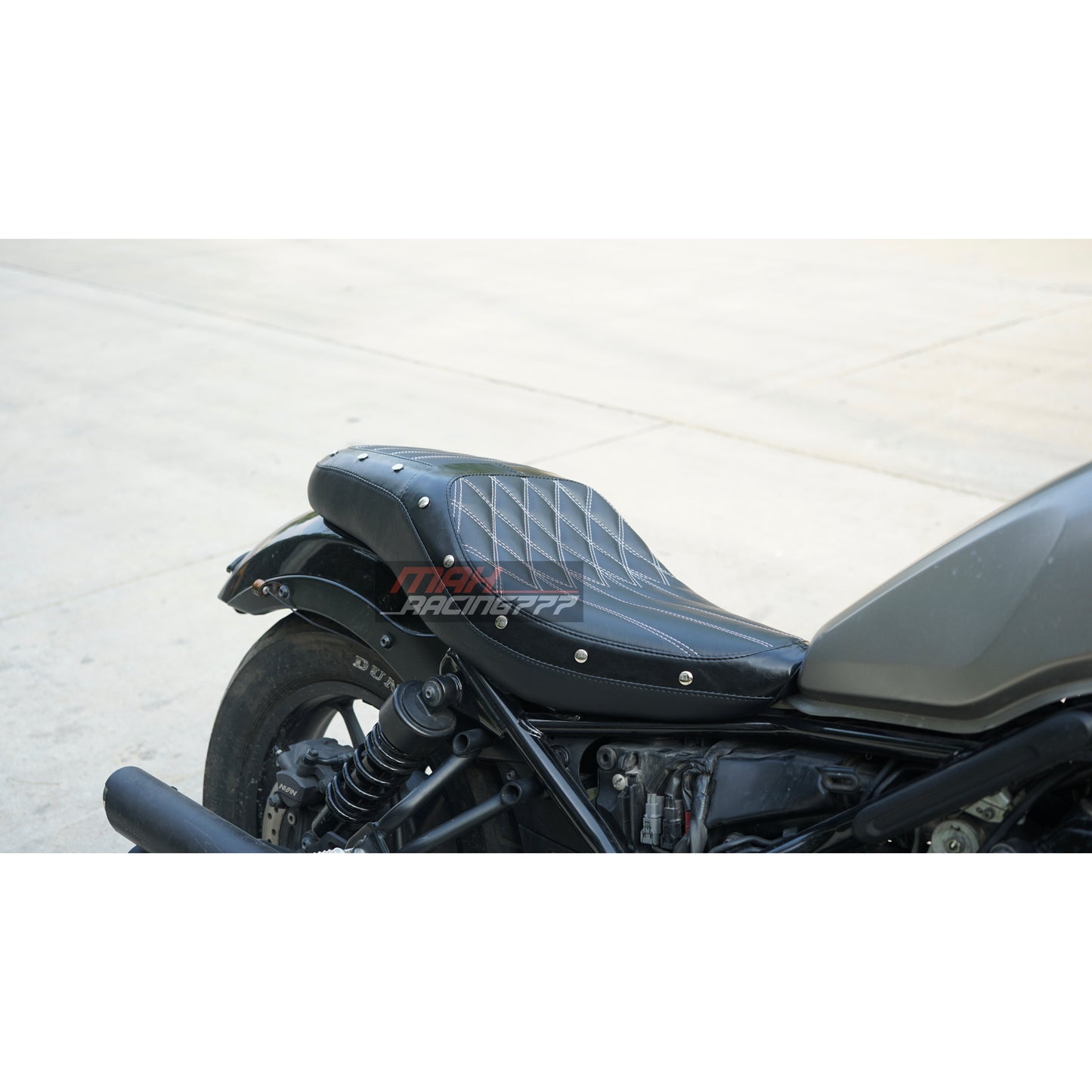 SEAT DOUBLE SADDLE DUAL DRIVER SEATS PAD CUSHION V.12 FOR HONDA REBEL CMX 300&500 2017-2025