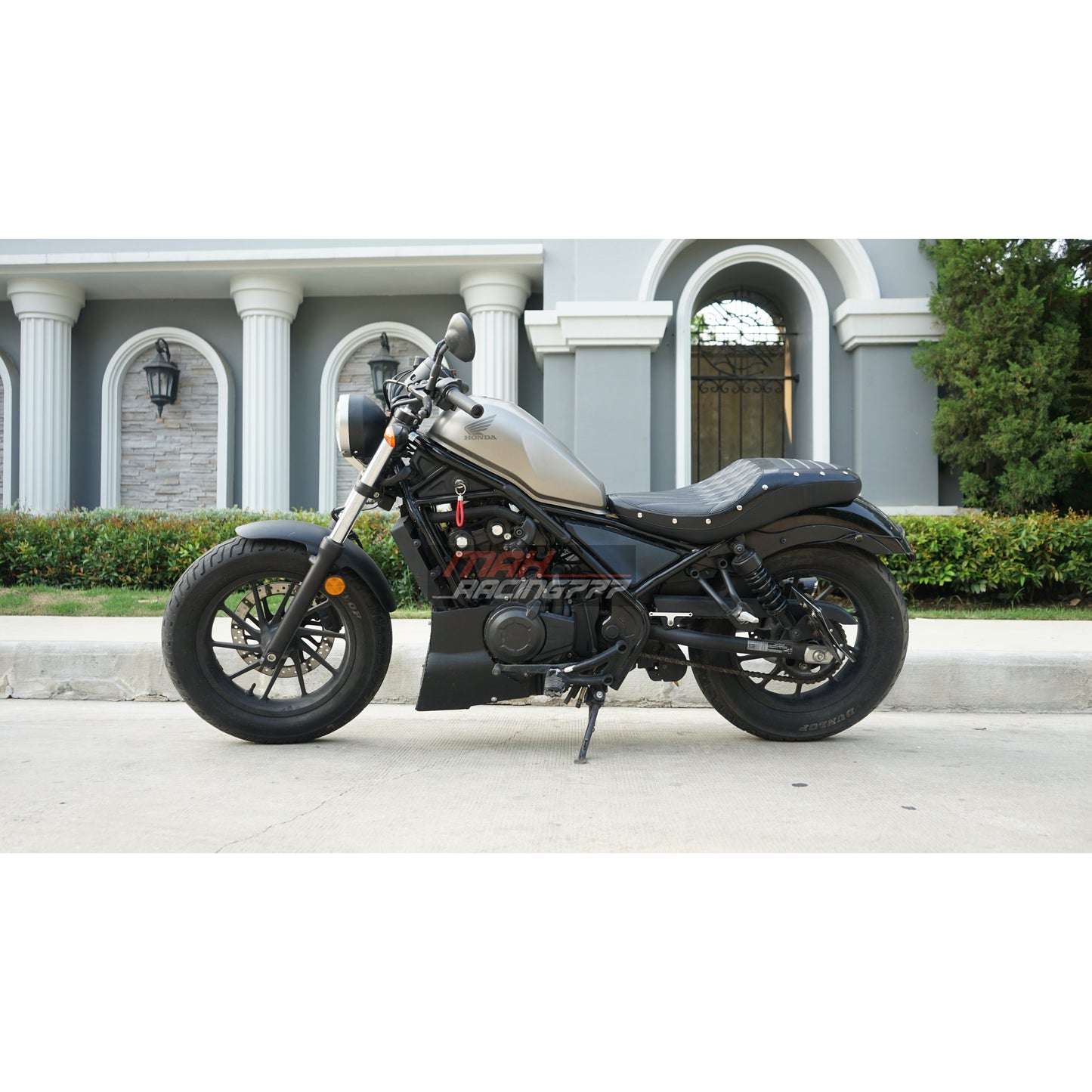 SEAT DOUBLE SADDLE DUAL DRIVER SEATS PAD CUSHION V.12 FOR HONDA REBEL CMX 300&500 2017-2025