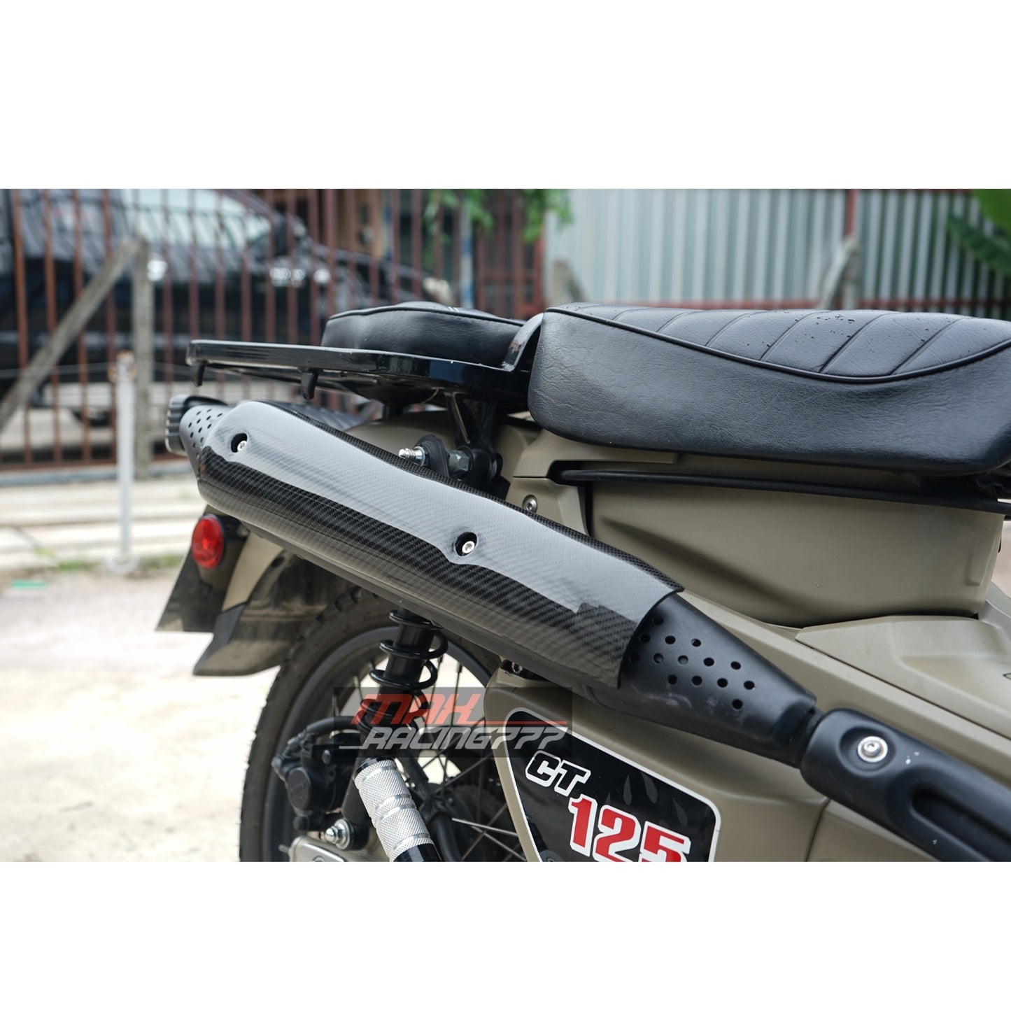 Exhaust Cover Guard Heat Protector Carbon Honda CT125 Trail 125 Hunter 2020-2025