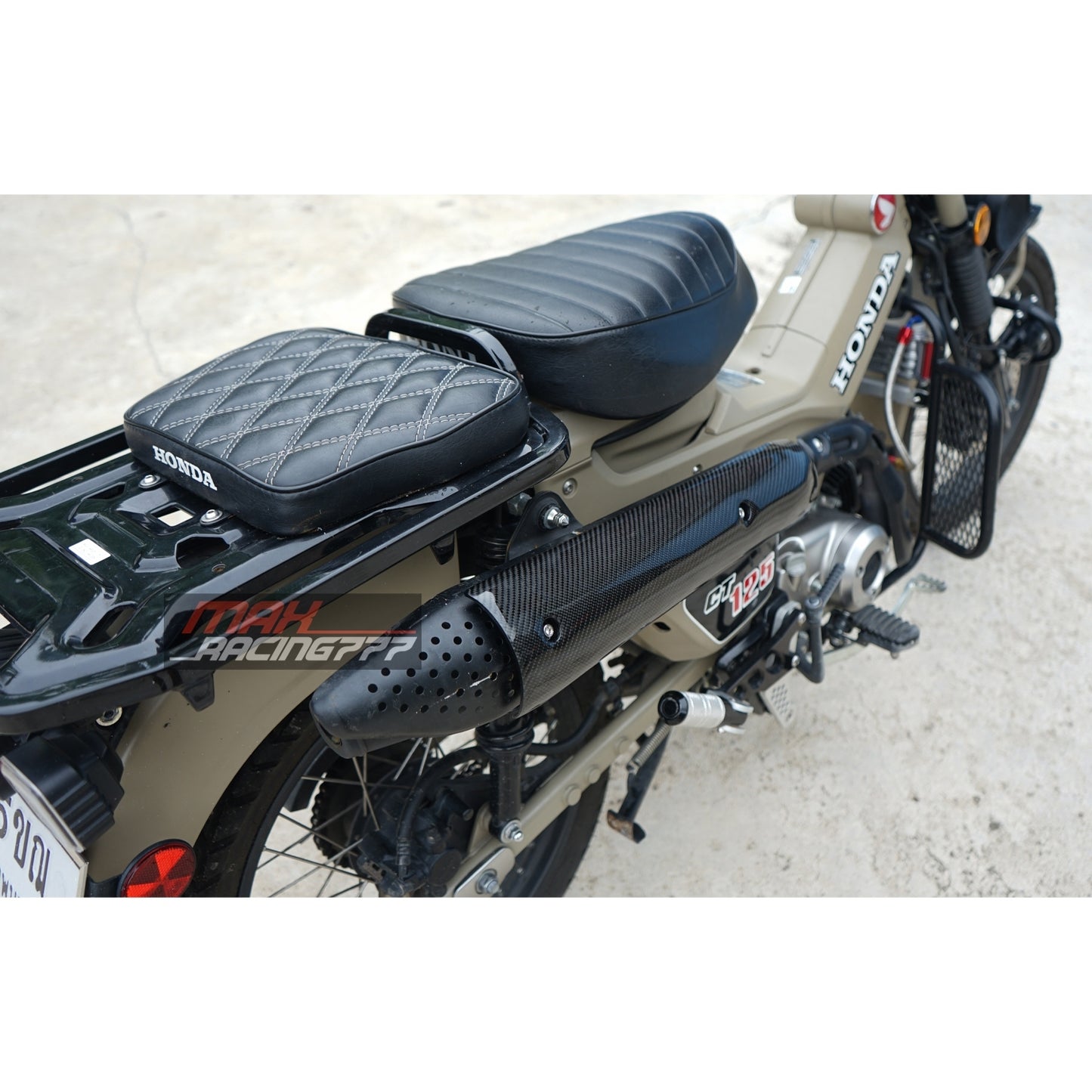 Exhaust Cover Guard Heat Protector Carbon Honda CT125 Trail 125 Hunter 2020-2025