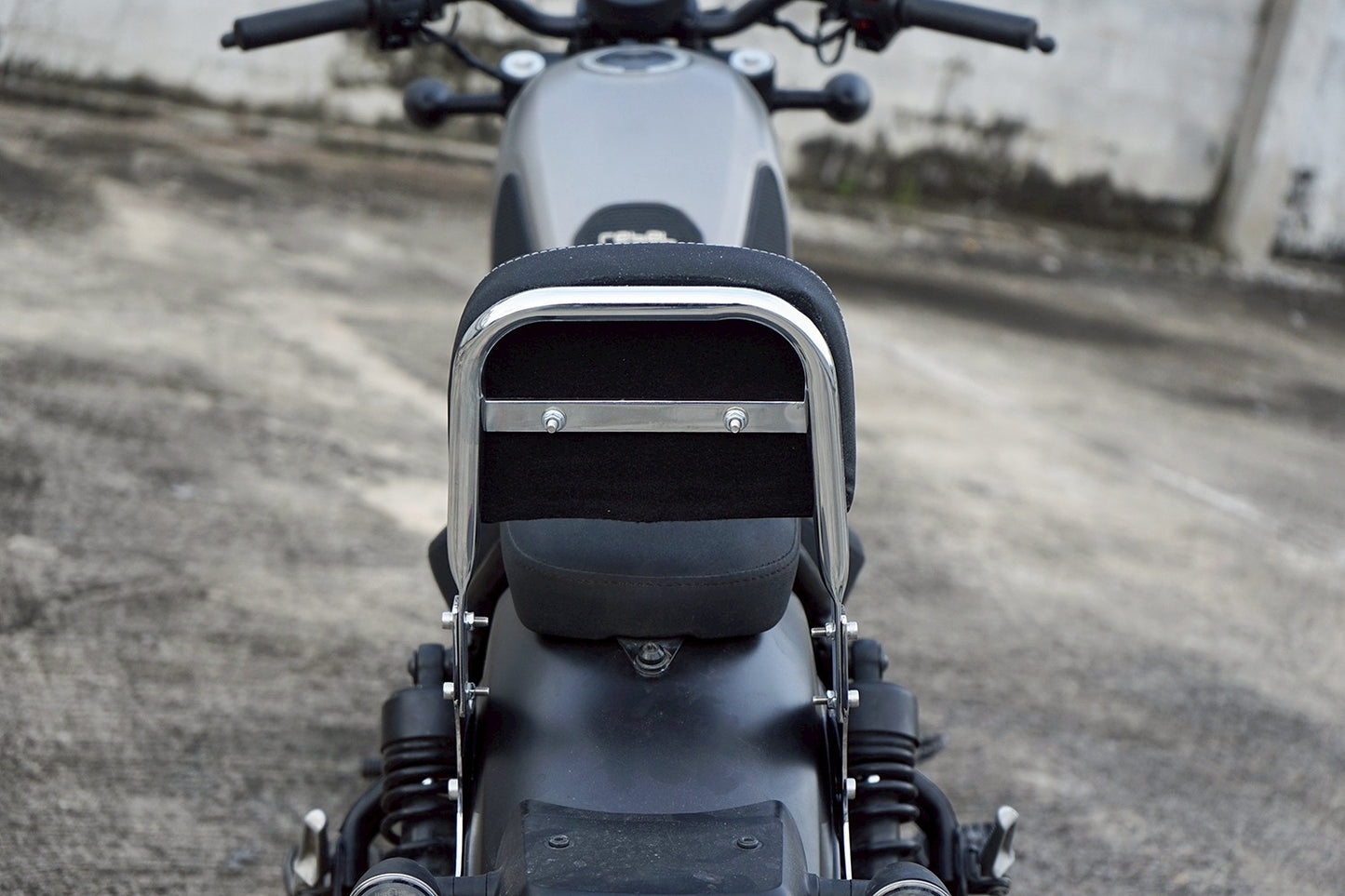 REAR BACKREST FOR PASSENGER STEEL CHROME SISSY BAR SEAT FOR HONDA REBEL CMX 300&500 2017-2025