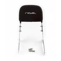 REAR BACKREST FOR PASSENGER STEEL CHROME SISSY BAR SEAT FOR HONDA REBEL CMX 300&500 2017-2025