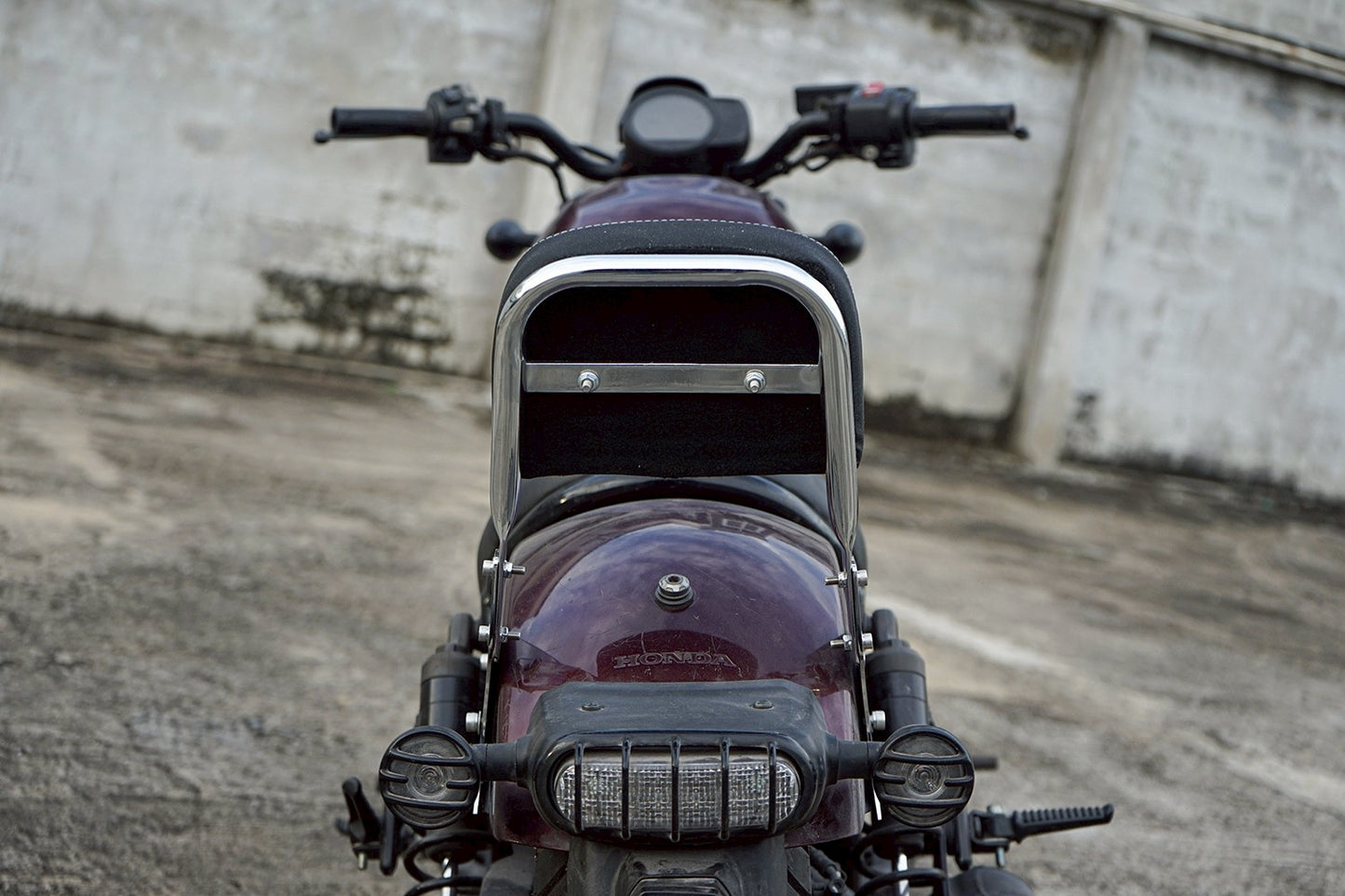 REAR BACKREST FOR PASSENGER STEEL CHROME SISSY BAR SEAT FOR HONDA REBEL CMX 1100 2021-2025