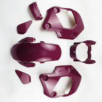 BORDEAUX RED PLASTIC PANEL FAIRING & UNDER FAIRING HONDA NEW GROM 125 2021-2024