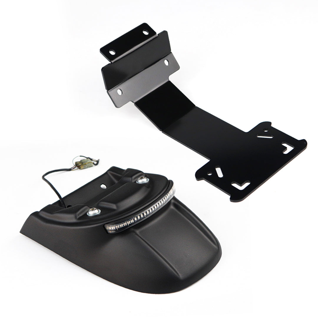 REAR FENDER BLACK + TAIL LIGHT LED FIT FOR HONDA MONKEY125 Z125 2018-2025