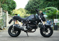 SET OF 6 PIECE FRAME BODY COVER SIDE UPPER PANEL CARBON FIBER FOR HONDA NEW GROM 2021-2024