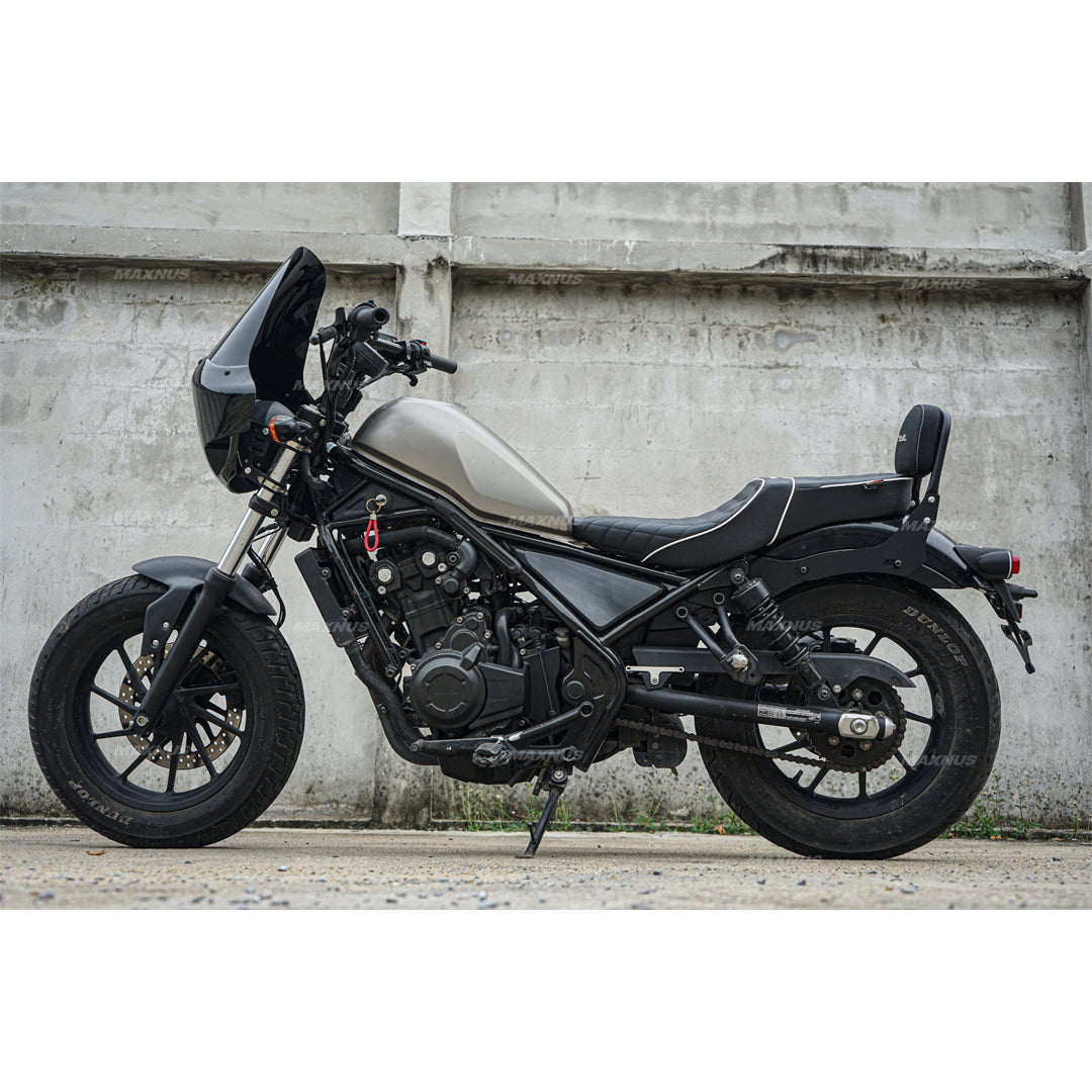 SEAT DOUBLE SADDLE DUAL DRIVER SEATS PAD CUSHION V.6 FOR HONDA REBEL CMX 300&500 2017-2025