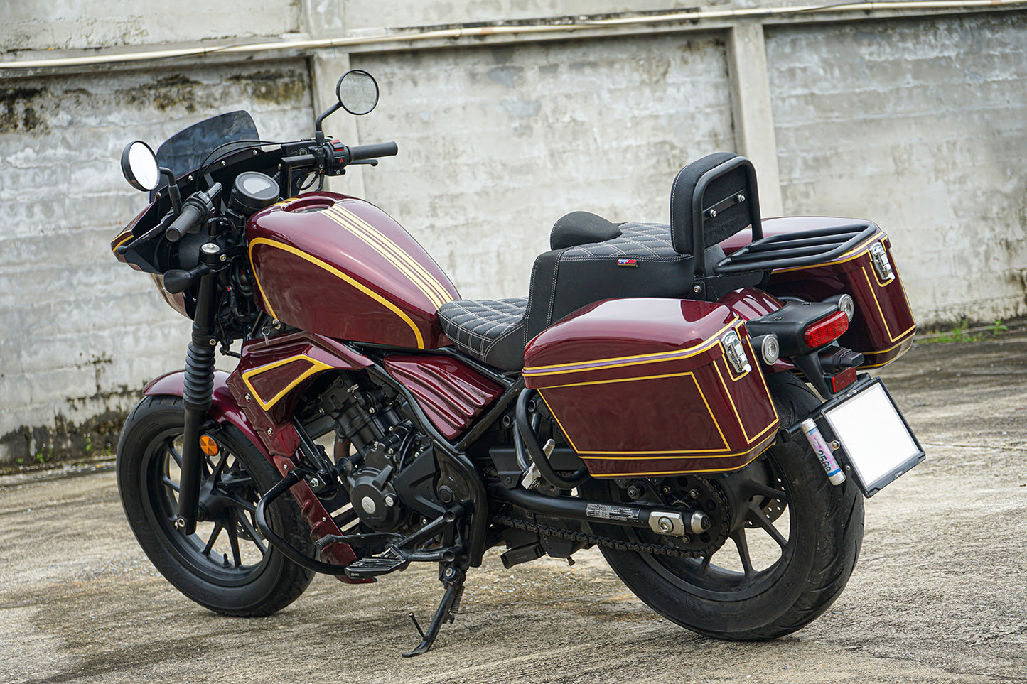 FULL SET OF 8 PIECES RED FIT FOR HONDA REBEL CMX 300 2017-2024