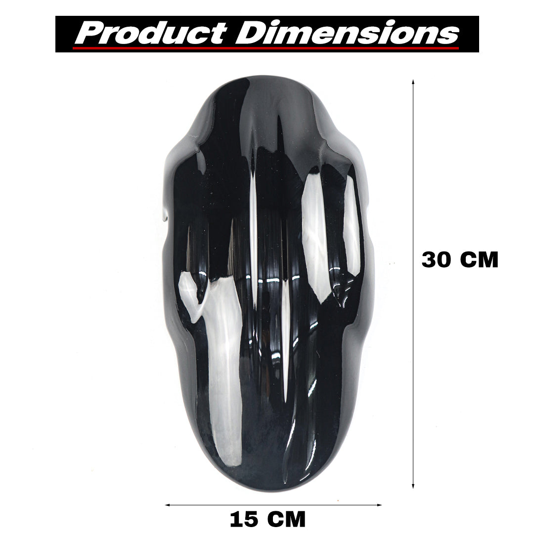 FRONT FENDERS MUDGUARD GLOSS BLACK FIT FOR HONDA GROM 125 2020 - 2025