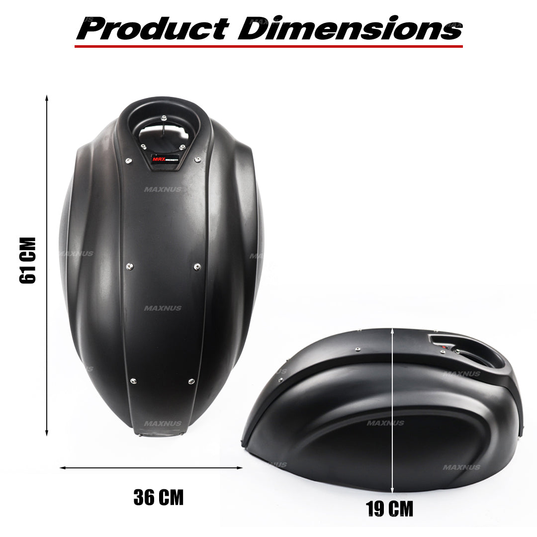 CUSTOM FIT FUEL TANK COVER BLACK HONDA REBEL CMX 1100 2021-2025