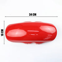 SHORT FRONT FENDER FAIRING MUD GUARD RED FOR HONDA REBEL CMX 1100 2021-2025