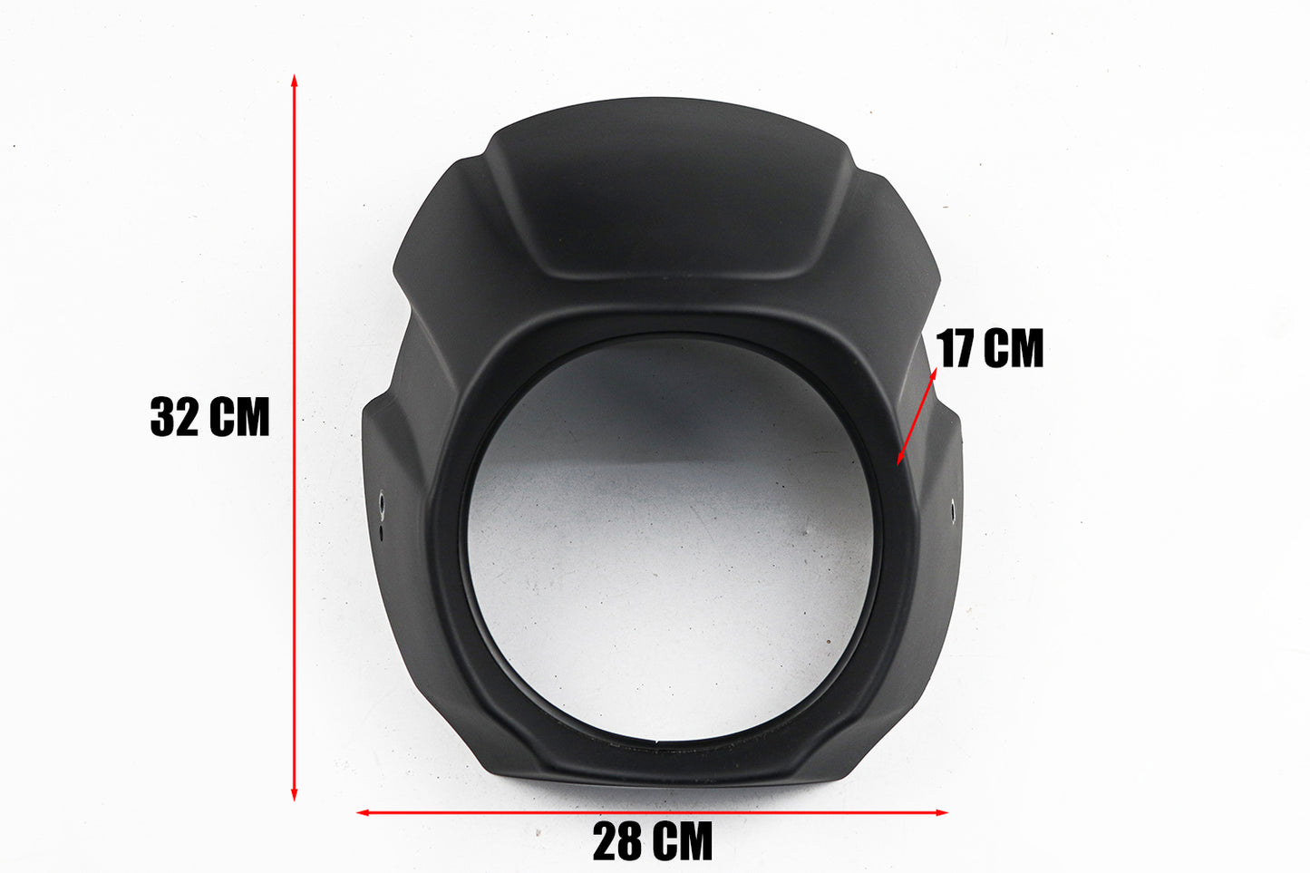 Black Front Windshield Headlight Cover for Honda Rebel CMX 300 2020-2025