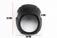 Black Front Windshield Headlight Cover for Honda Rebel CMX 300 2020-2025