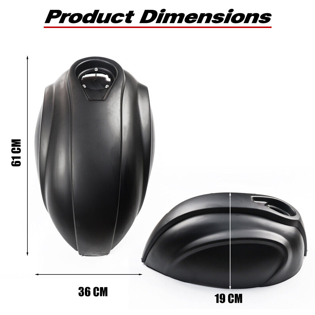 CUSTOM FIT FUEL TANK COVER BLACK FOR HONDA REBEL CMX 1100 2021-2025