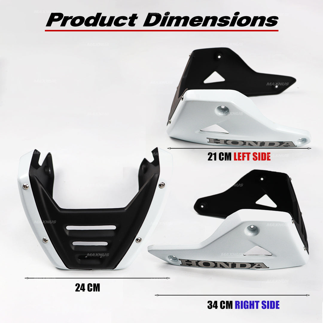BELLY PAN UNDER FAIRING GUARD FRAME FOR HONDA GROM 125 2025