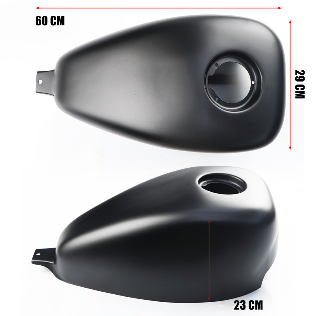 COVER FUEL OIL TANK MATTE BLACK V.2 FOR HONDA REBEL CMX 300&500 2017-2025