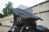 Front Batwing Fairing Windshield Matte Black Honda Rebel 1100 CMX (2021-2024)