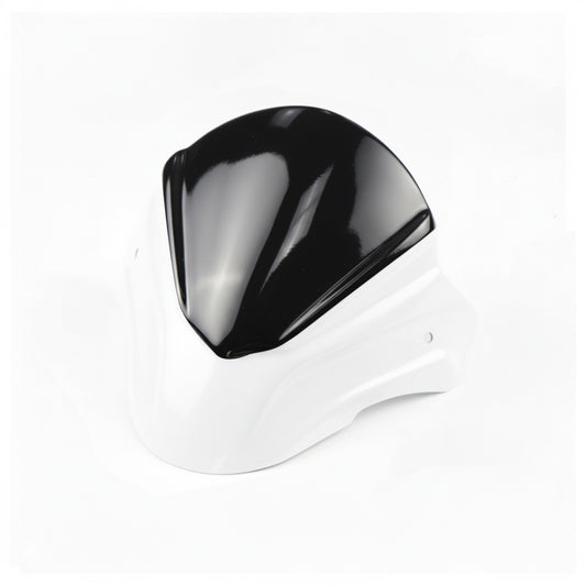 FRONT WINDSHIELD WINDSCREEN MAXNUS WHITE FOR HONDA GROM MSX 125 2013 - 2015