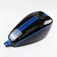 COVER FUEL OIL TANK GLOSS BLACK V.6 FOR HONDA REBEL CMX 300&500 2017-2025