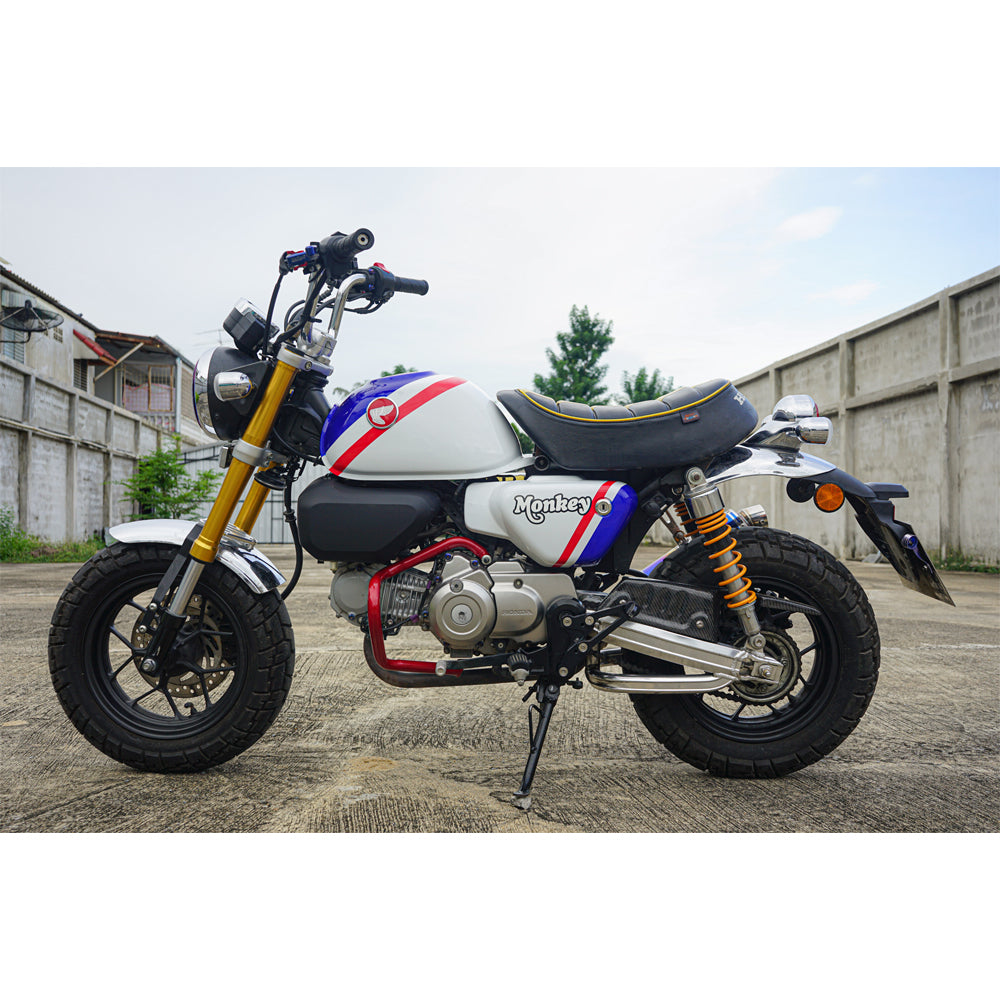 CRASH BAR ENGINE FRAME PROTECTION GUARD LH+RH FOR HONDA MONKEY 125 2022-2025