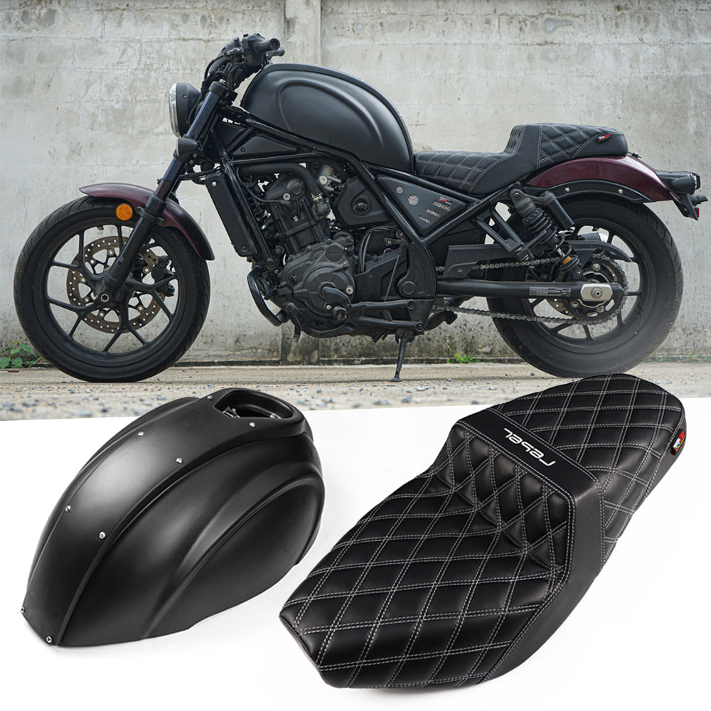 REPLACEMENT SEAT PAD WITH FUEL TANK COVER FOR HONDA REBEL CMX 1100 2021-2025