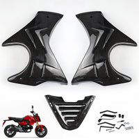 FAIRING BELLY PAN SET SIDE FRAME BODY CARBON FOR HONDA GROM 125 2025