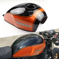 COVER FUEL OIL TANK BLACK/ORANGE  V.11 FIT FOR HONDA SCL CL 300 500 2023-2025