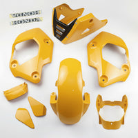 YELLOW PLASTIC PANEL FAIRING & UNDER FAIRING HONDA NEW GROM 125 2021-2024