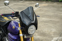 HEADLIGHT COVER BLACK WINDSHIELD CLEAR V.5 FOR HONDA MONKEY Z125 2018-2025