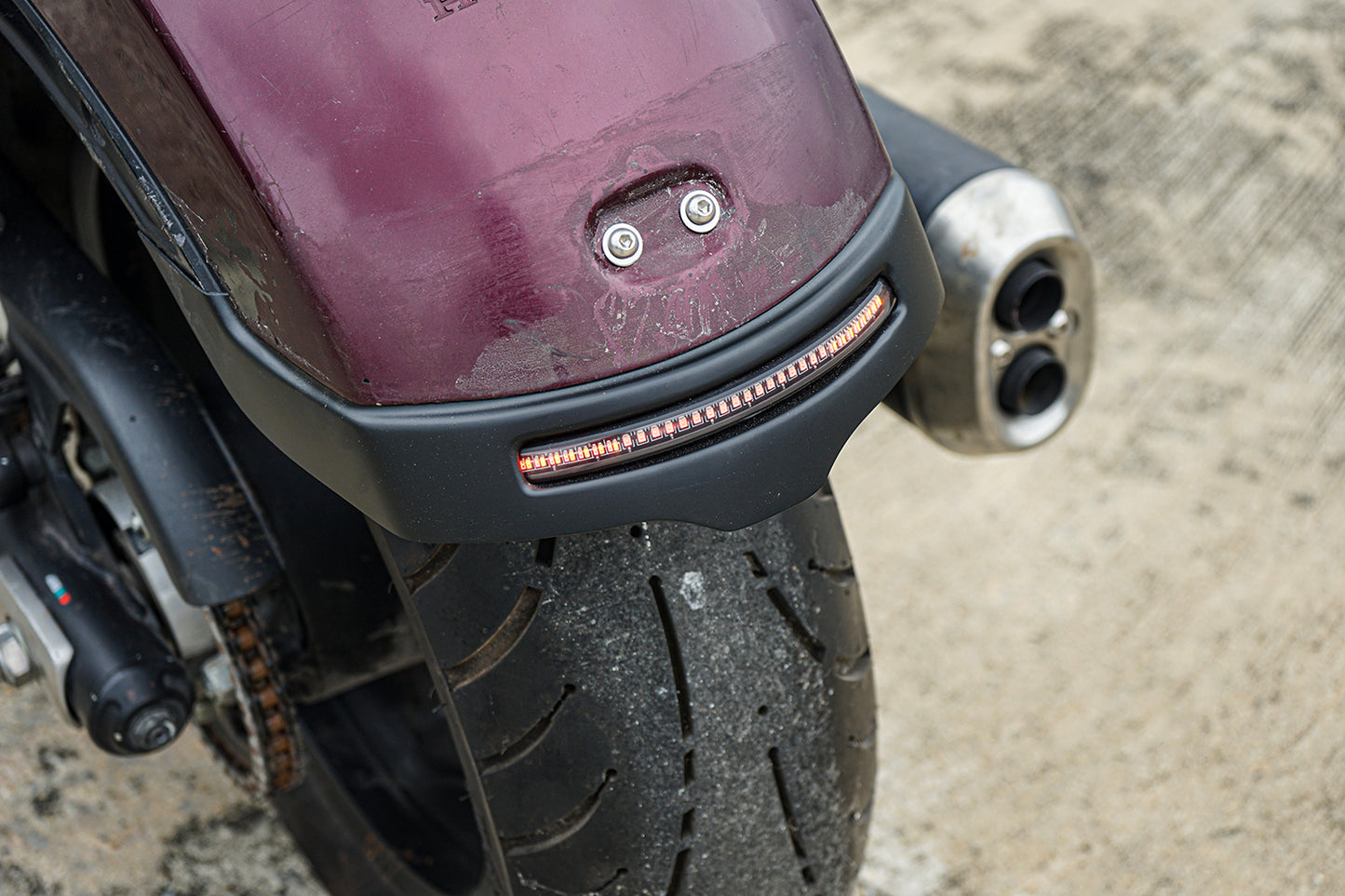 BLACK REAR TIDY FENDER ELIMINATOR LED FIT FOR HONDA REBEL CMX 1100 2021-2025